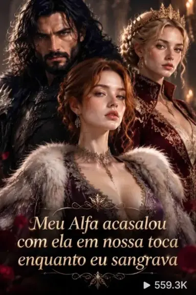 Meu Alfa Acasalou com Ela em Nossa Toca Enquanto Eu Sangrava — Em Andamento